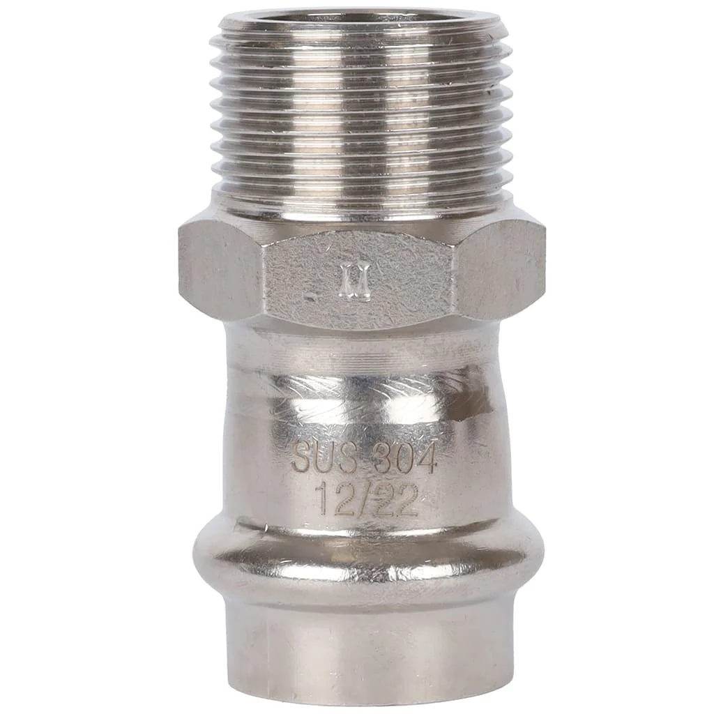 ROMMER RSS-0021-002234 ROMMER Переходник-НР, 22х3/4, из нержавеющей стали прессовой ROMMER RSS-0021-002234 ROMMER Переходник-НР, 22х3/4, из нержавеющей стали прессовой