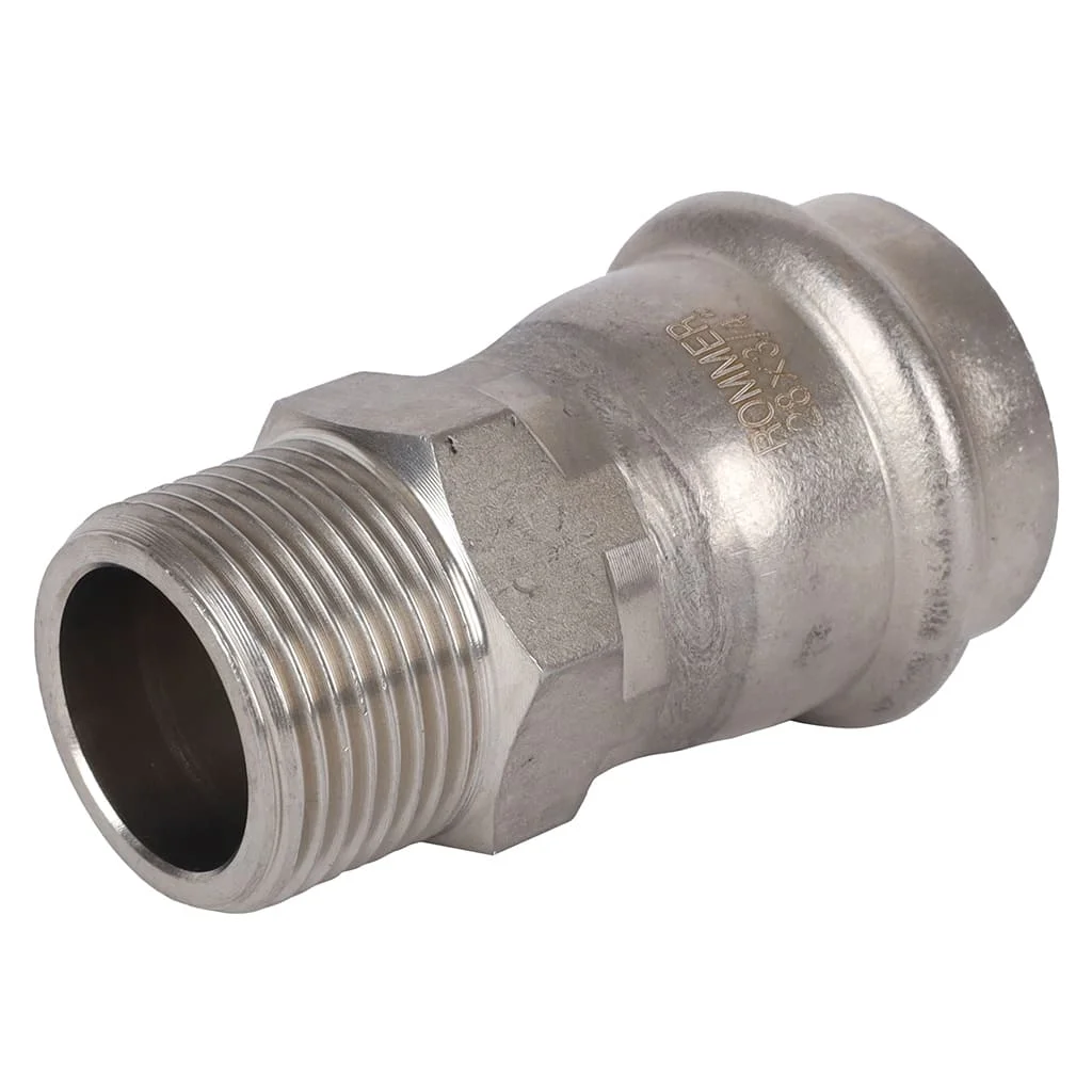 ROMMER RSS-0021-002834 ROMMER Переходник-НР, 28х3/4, из нержавеющей стали прессовой ROMMER RSS-0021-002834 ROMMER Переходник-НР, 28х3/4, из нержавеющей стали прессовой