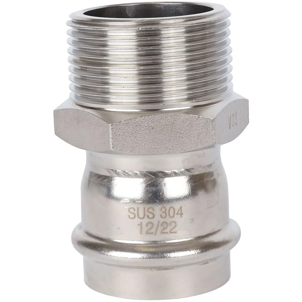 ROMMER RSS-0021-035114 ROMMER Переходник-НР, 35х1 1/4, из нержавеющей стали прессовой ROMMER RSS-0021-035114 ROMMER Переходник-НР, 35х1 1/4, из нержавеющей стали прессовой