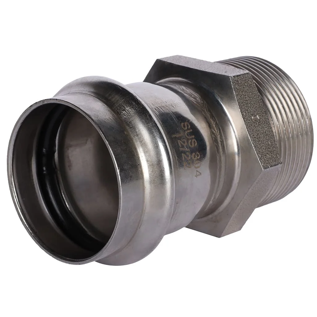 ROMMER RSS-0021-042112 ROMMER Переходник-НР, 42х1 1/2, из нержавеющей стали прессовой ROMMER RSS-0021-042112 ROMMER Переходник-НР, 42х1 1/2, из нержавеющей стали прессовой
