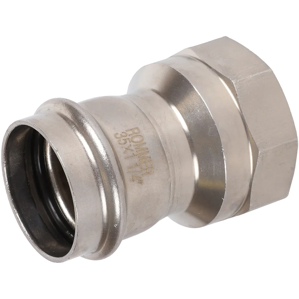 ROMMER RSS-0022-035114 ROMMER Переходник-ВР, 35х1 1/4, из нержавеющей стали прессовой ROMMER RSS-0022-035114 ROMMER Переходник-ВР, 35х1 1/4, из нержавеющей стали прессовой