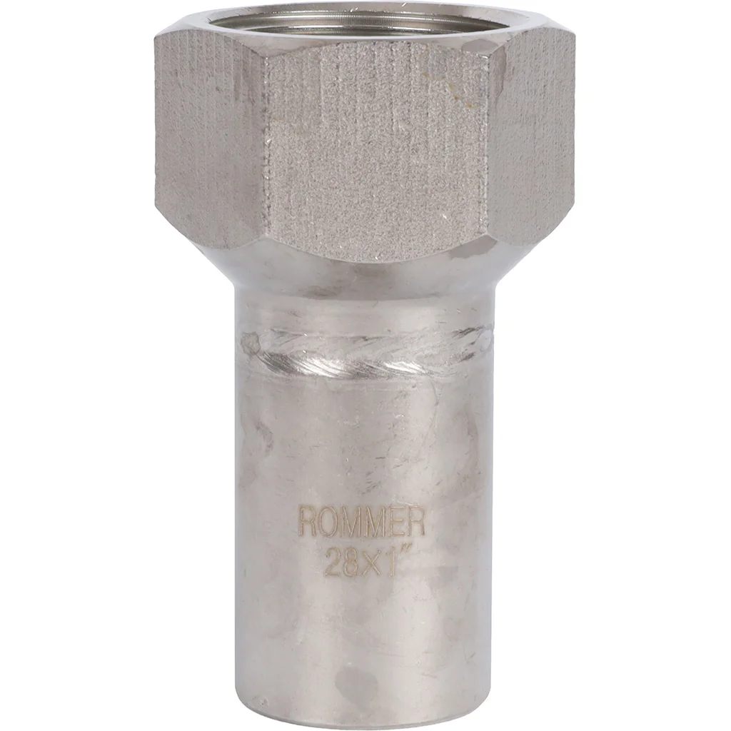 ROMMER RSS-0023-000281 Вставка переходная НПр-ВР, 28х1, из нержавеющей стали прессовой ROMMER RSS-0023-000281 Вставка переходная НПр-ВР, 28х1, из нержавеющей стали прессовой
