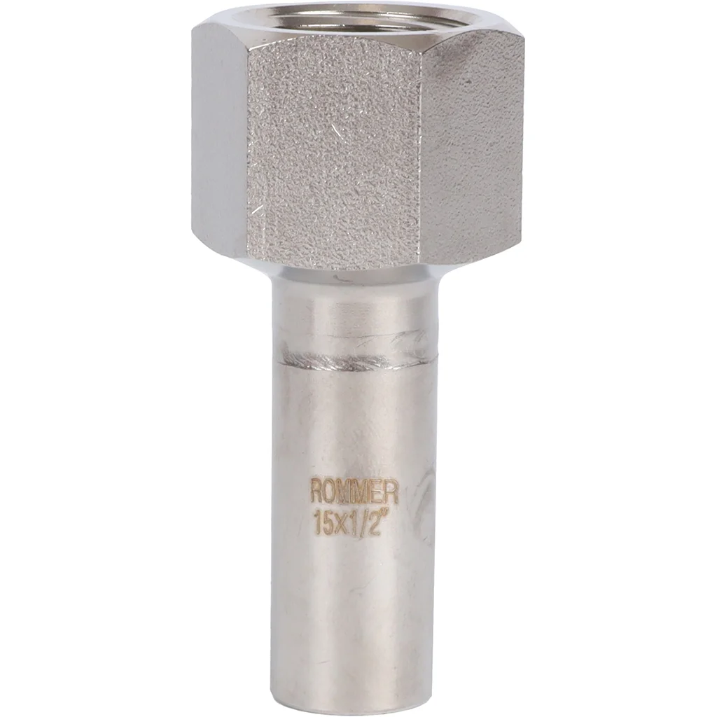 ROMMER RSS-0023-001512 Вставка переходная НПр-ВР, 15х1/2, из нержавеющей стали прессовой ROMMER RSS-0023-001512 Вставка переходная НПр-ВР, 15х1/2, из нержавеющей стали прессовой