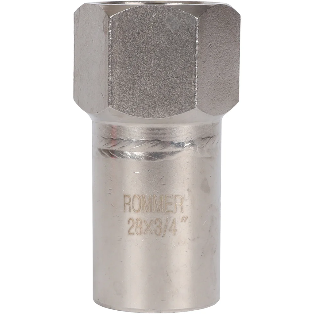ROMMER RSS-0023-002834 Вставка переходная НПр-ВР, 28х3/4, из нержавеющей стали прессовой ROMMER RSS-0023-002834 Вставка переходная НПр-ВР, 28х3/4, из нержавеющей стали прессовой