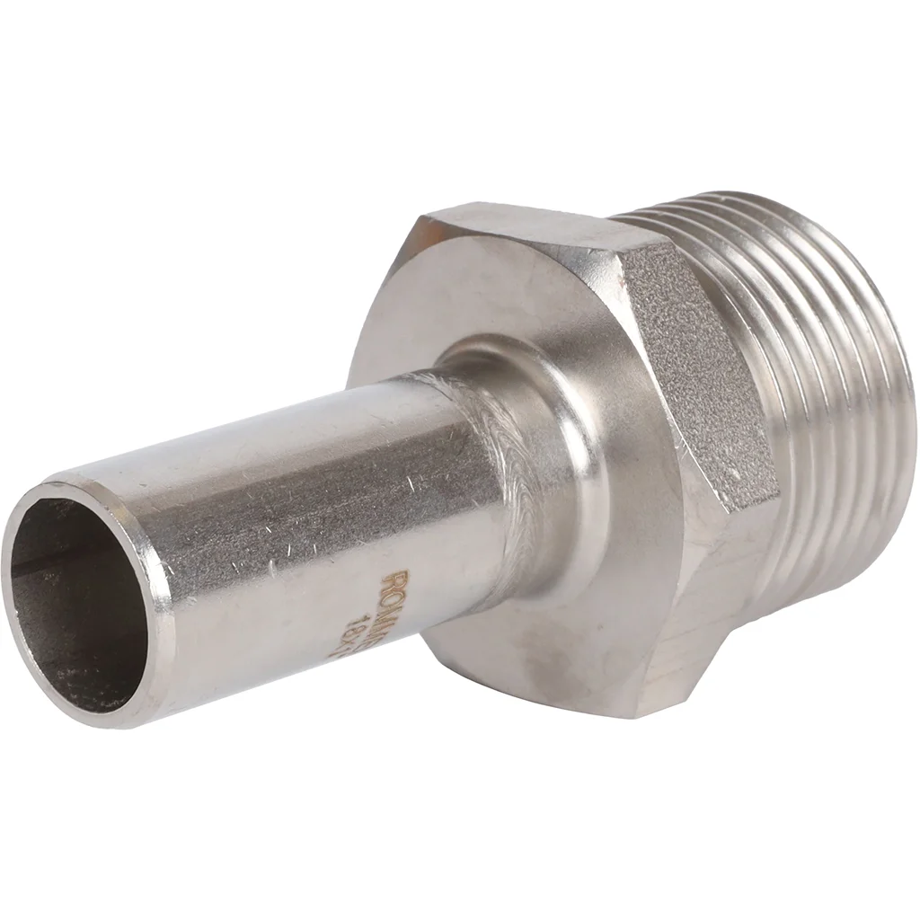 ROMMER RSS-0024-000181 Вставка переходная НПр-НР, 18х1, из нержавеющей стали прессовой ROMMER RSS-0024-000181 Вставка переходная НПр-НР, 18х1, из нержавеющей стали прессовой