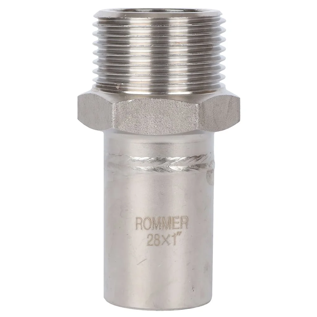 ROMMER RSS-0024-000281 Вставка переходная НПр-НР, 28х1, из нержавеющей стали прессовой ROMMER RSS-0024-000281 Вставка переходная НПр-НР, 28х1, из нержавеющей стали прессовой