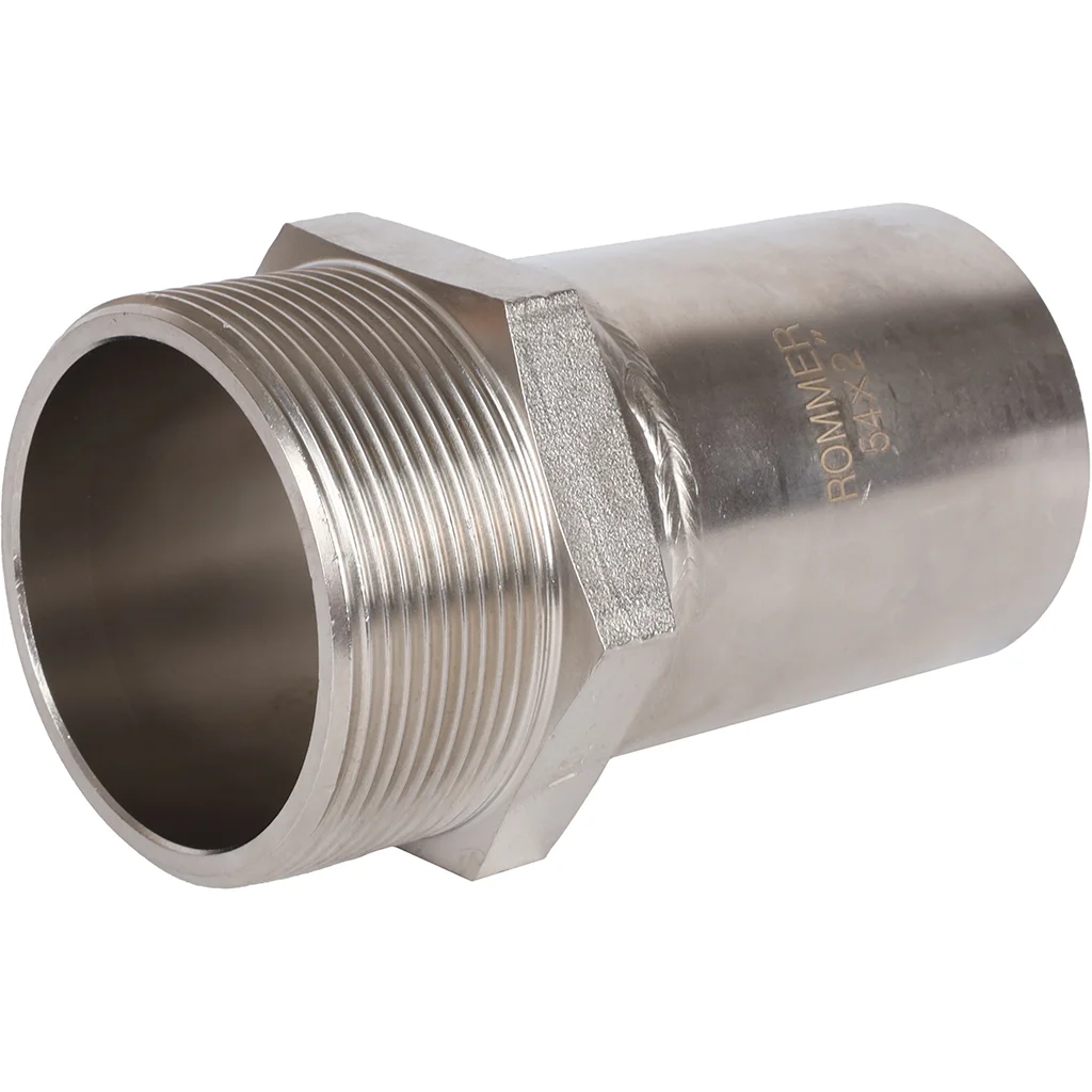 ROMMER RSS-0024-000542 Вставка переходная НПр-НР, 54х2, из нержавеющей стали прессовой ROMMER RSS-0024-000542 Вставка переходная НПр-НР, 54х2, из нержавеющей стали прессовой