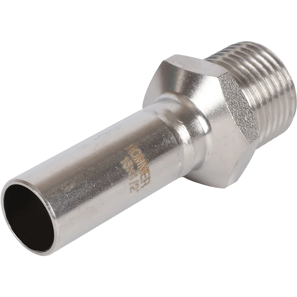 ROMMER RSS-0024-001512 Вставка переходная НПр-НР, 15х1/2, из нержавеющей стали прессовой ROMMER RSS-0024-001512 Вставка переходная НПр-НР, 15х1/2, из нержавеющей стали прессовой