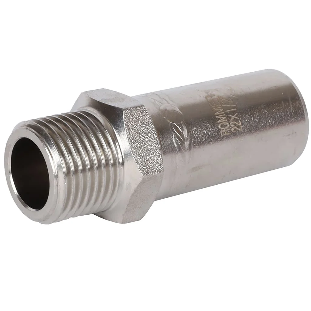 ROMMER RSS-0024-002212 Вставка переходная НПр-НР, 22х1/2, из нержавеющей стали прессовой ROMMER RSS-0024-002212 Вставка переходная НПр-НР, 22х1/2, из нержавеющей стали прессовой