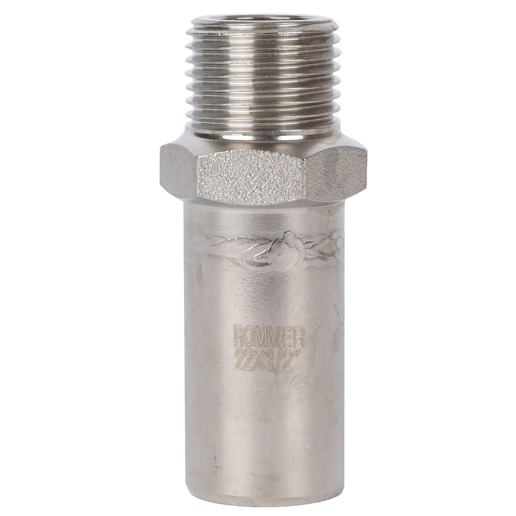 ROMMER RSS-0024-002212 Вставка переходная НПр-НР, 22х1/2, из нержавеющей стали прессовой ROMMER RSS-0024-002212 Вставка переходная НПр-НР, 22х1/2, из нержавеющей стали прессовой