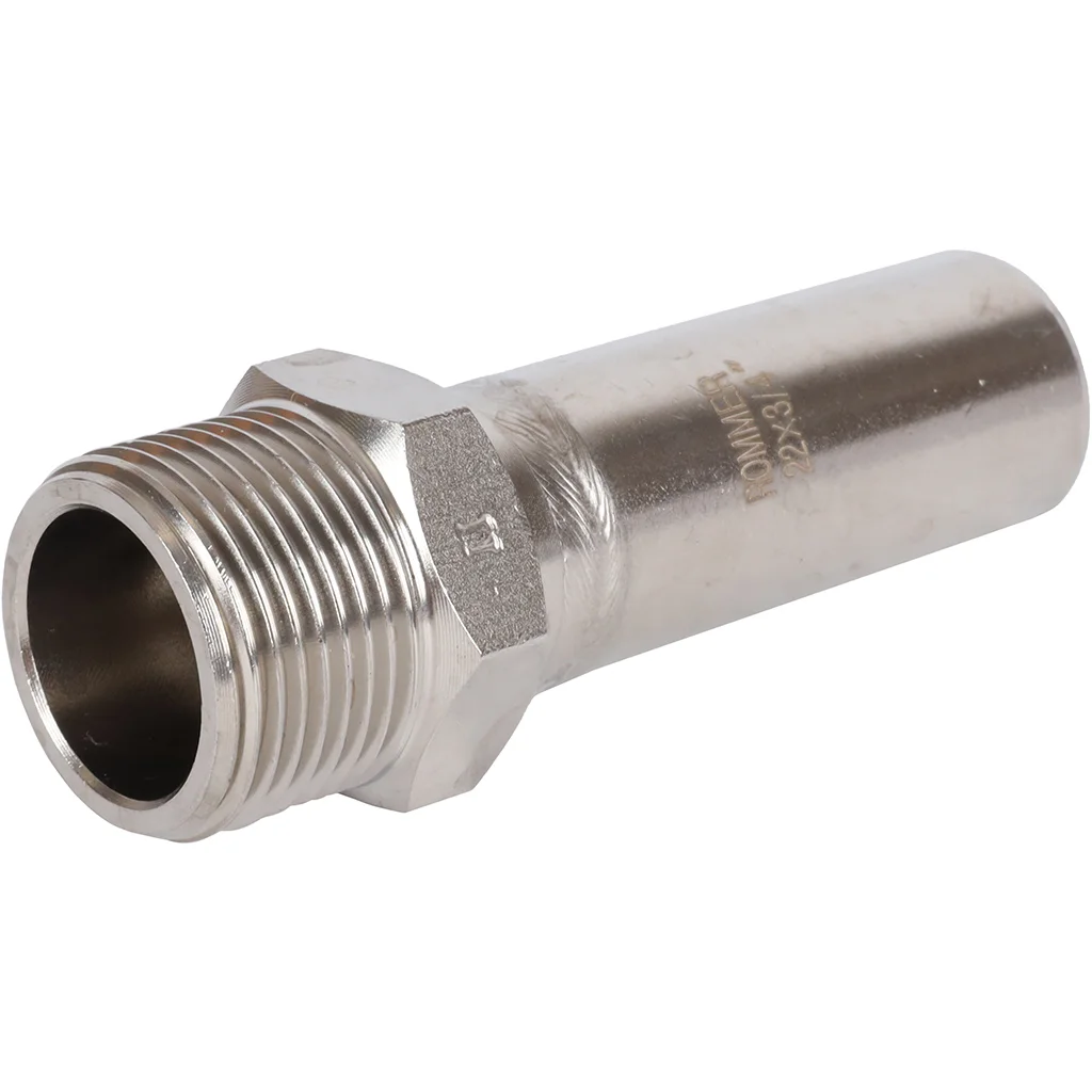 ROMMER RSS-0024-002234 Вставка переходная НПр-НР, 22х3/4, из нержавеющей стали прессовой ROMMER RSS-0024-002234 Вставка переходная НПр-НР, 22х3/4, из нержавеющей стали прессовой