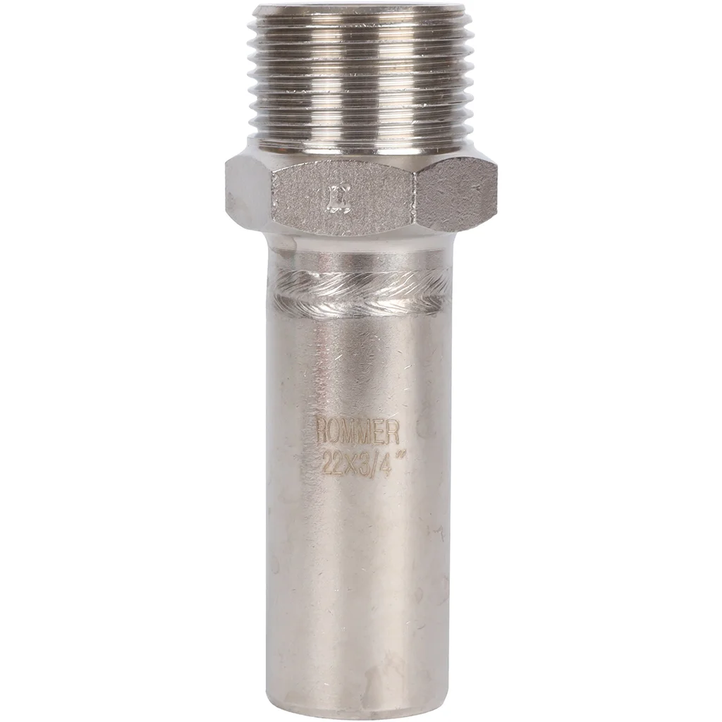 ROMMER RSS-0024-002234 Вставка переходная НПр-НР, 22х3/4, из нержавеющей стали прессовой ROMMER RSS-0024-002234 Вставка переходная НПр-НР, 22х3/4, из нержавеющей стали прессовой