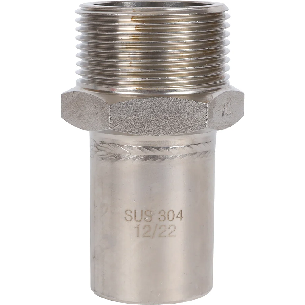 ROMMER RSS-0024-035114 Вставка переходная НПр-НР, 35х1 1/4, из нержавеющей стали прессовой ROMMER RSS-0024-035114 Вставка переходная НПр-НР, 35х1 1/4, из нержавеющей стали прессовой