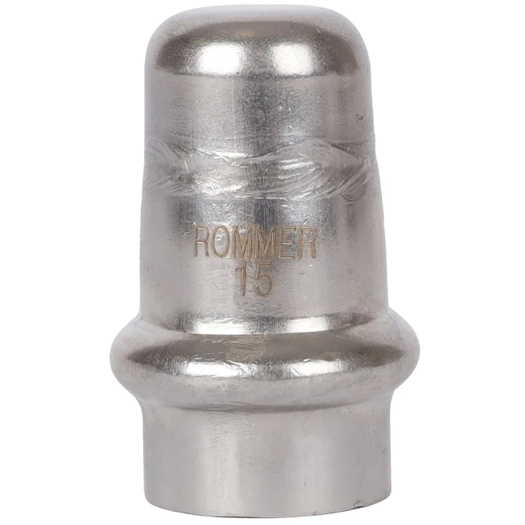 ROMMER RSS-0025-000015 Заглушка, 15, из нержавеющей стали прессовой ROMMER RSS-0025-000015 Заглушка, 15, из нержавеющей стали прессовой