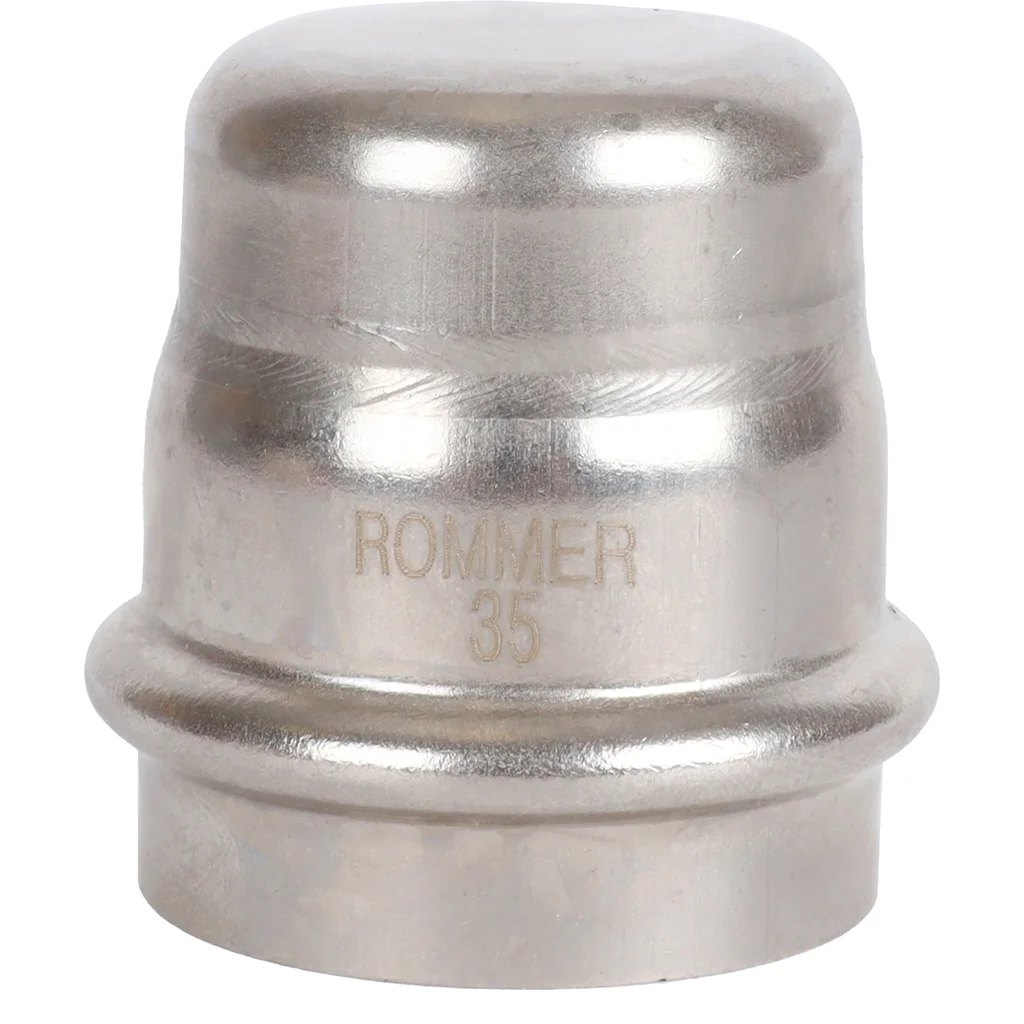 ROMMER RSS-0025-000035 Заглушка, 35, из нержавеющей стали прессовой ROMMER RSS-0025-000035 Заглушка, 35, из нержавеющей стали прессовой