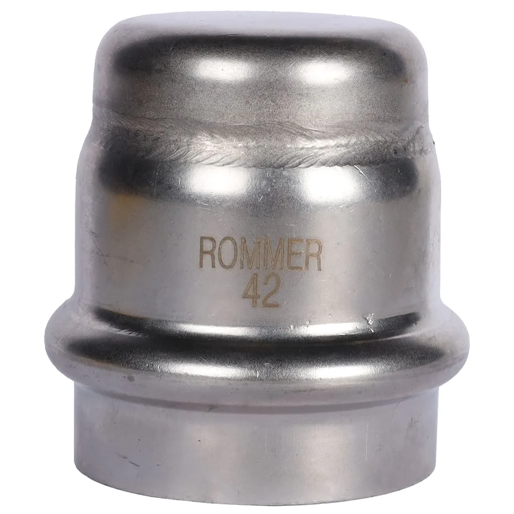 ROMMER RSS-0025-000042 Заглушка, 42, из нержавеющей стали прессовой ROMMER RSS-0025-000042 Заглушка, 42, из нержавеющей стали прессовой