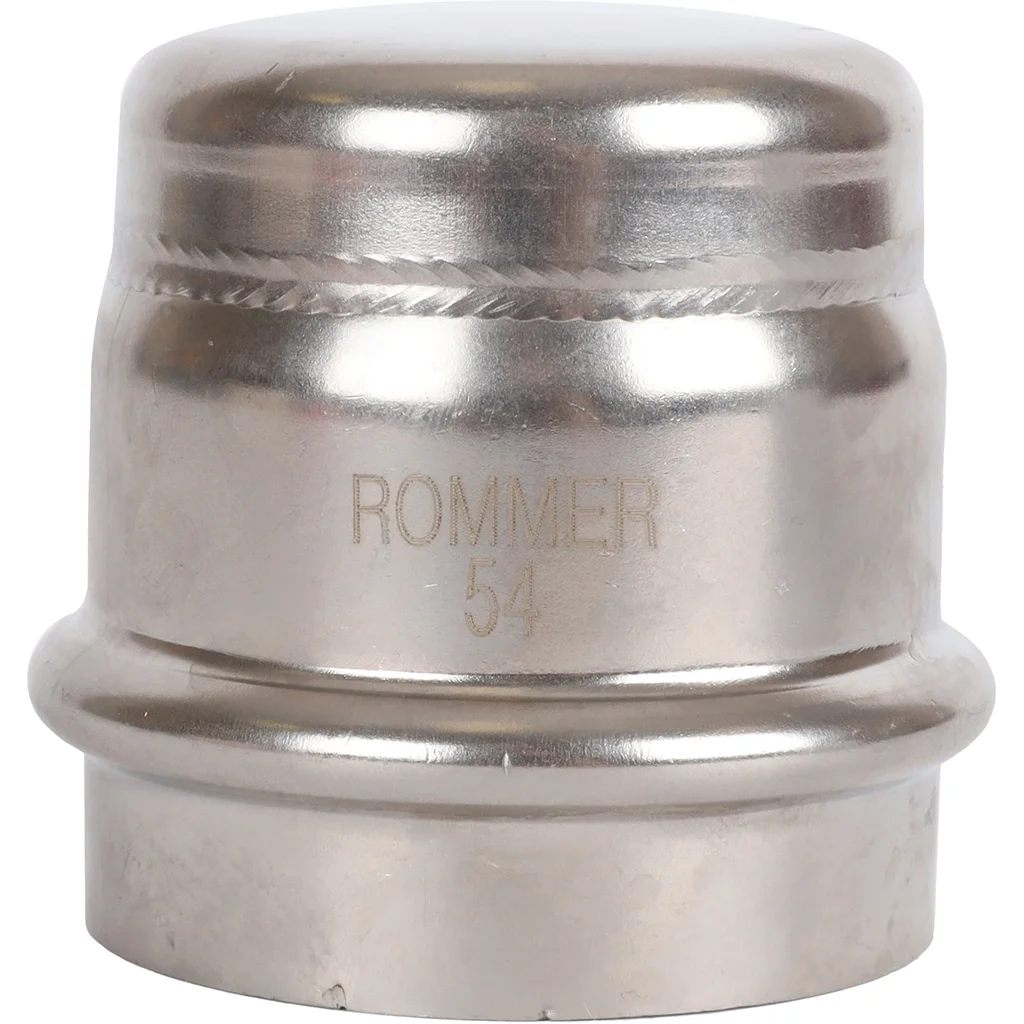 ROMMER RSS-0025-000054 Заглушка, 54, из нержавеющей стали прессовой ROMMER RSS-0025-000054 Заглушка, 54, из нержавеющей стали прессовой