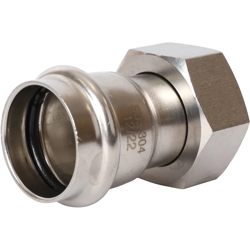 ROMMER RSS-0026-000281 ROMMER Переходник с накидной гайкой-ВР, 28х1, из нержавеющей стали прессовой ROMMER RSS-0026-000281 ROMMER Переходник с накидной гайкой-ВР, 28х1, из нержавеющей стали прессовой