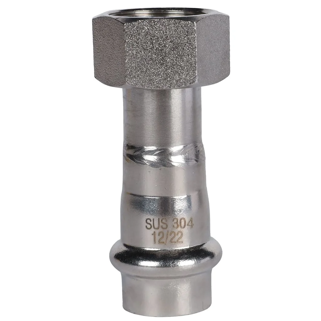 ROMMER RSS-0026-001512 ROMMER Переходник с накидной гайкой-ВР, 15х1/2, из нержавеющей стали прессовой ROMMER RSS-0026-001512 ROMMER Переходник с накидной гайкой-ВР, 15х1/2, из нержавеющей стали прессовой