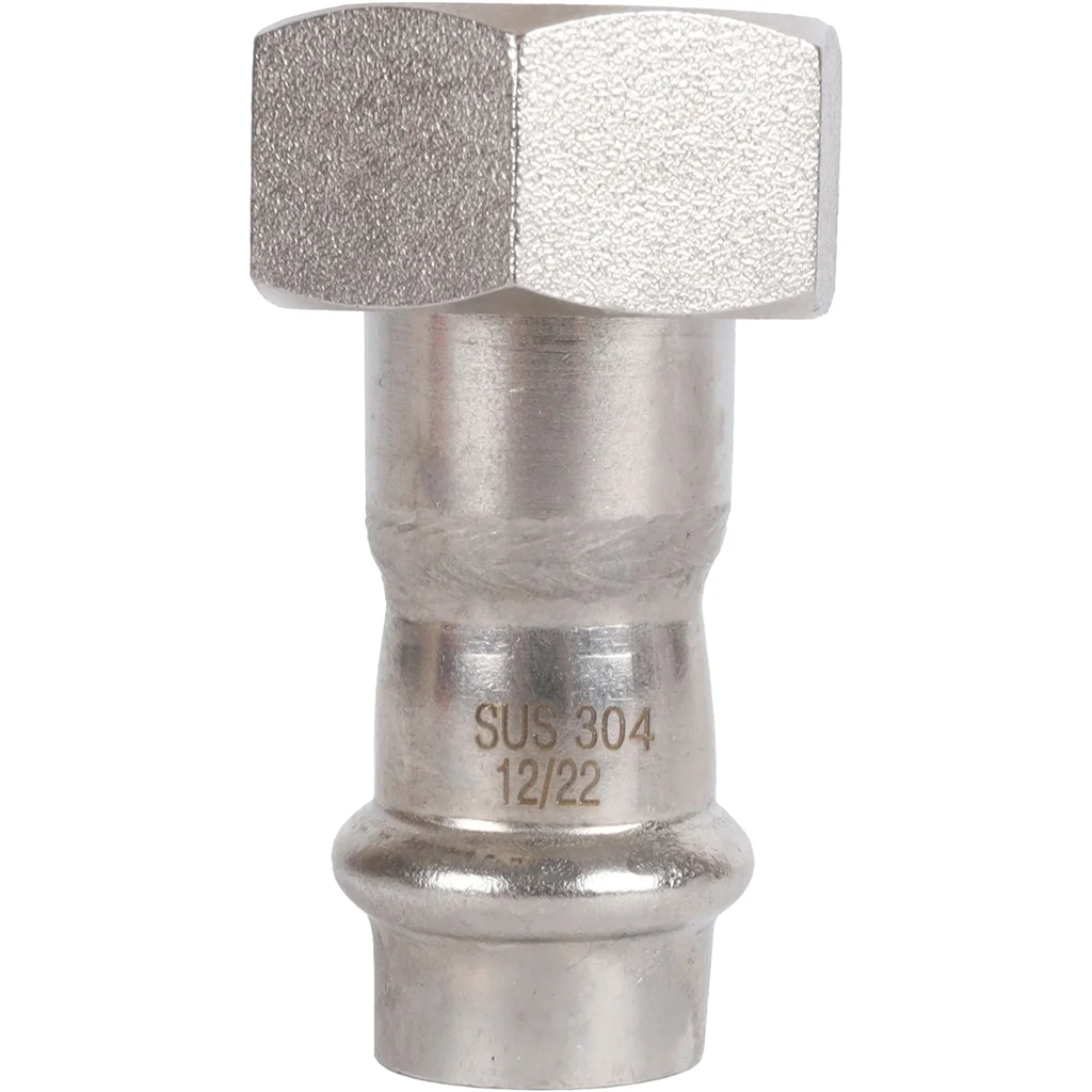 ROMMER RSS-0026-001534 ROMMER Переходник с накидной гайкой-ВР, 15х3/4, из нержавеющей стали прессовой ROMMER RSS-0026-001534 ROMMER Переходник с накидной гайкой-ВР, 15х3/4, из нержавеющей стали прессовой