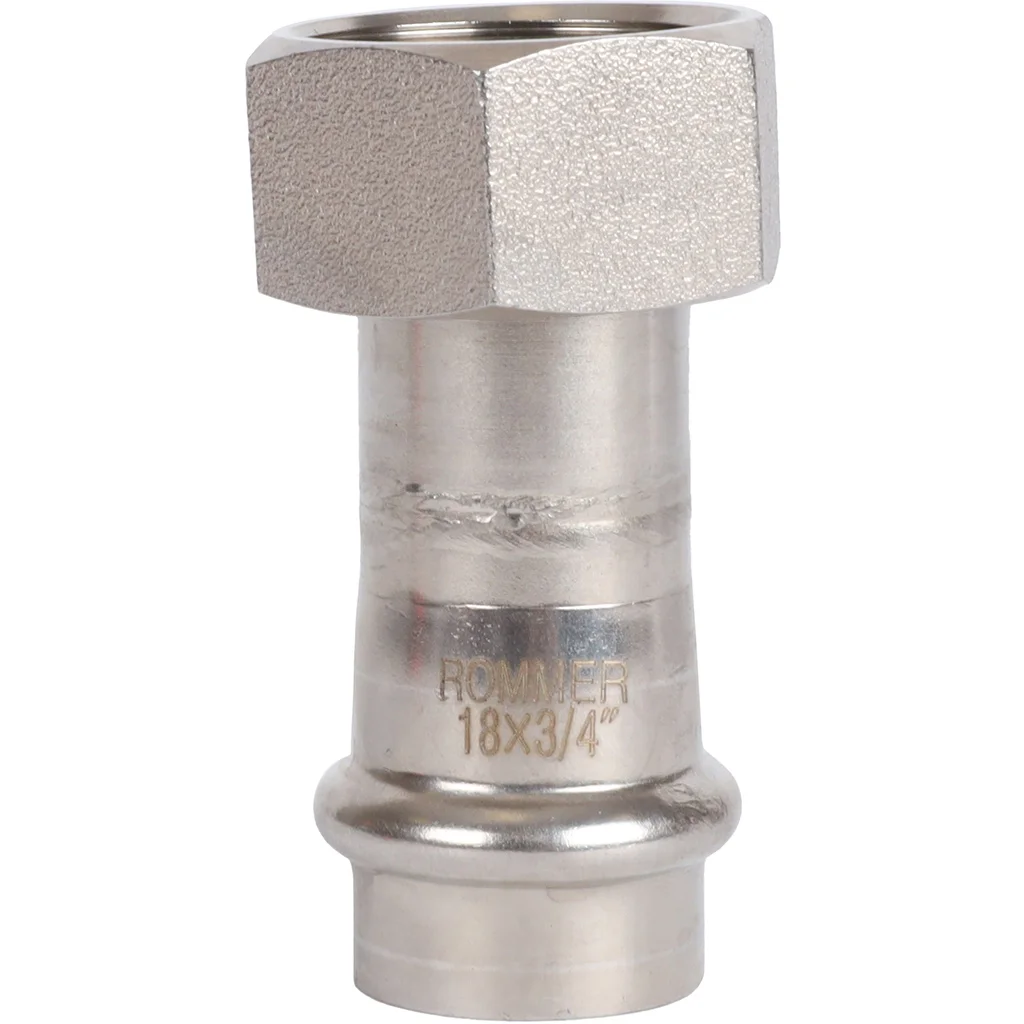 ROMMER RSS-0026-001834 ROMMER Переходник с накидной гайкой-ВР, 18х3/4, из нержавеющей стали прессовой ROMMER RSS-0026-001834 ROMMER Переходник с накидной гайкой-ВР, 18х3/4, из нержавеющей стали прессовой