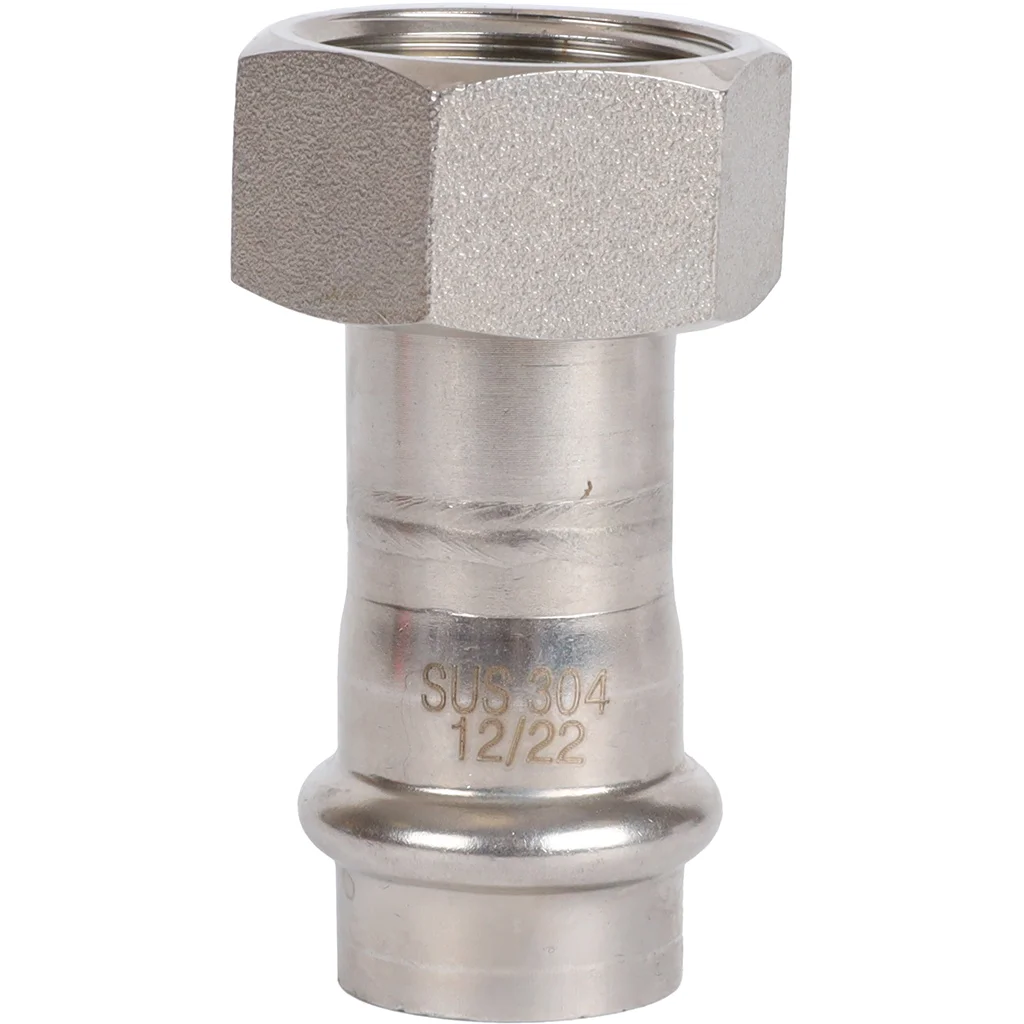 ROMMER RSS-0026-001834 ROMMER Переходник с накидной гайкой-ВР, 18х3/4, из нержавеющей стали прессовой ROMMER RSS-0026-001834 ROMMER Переходник с накидной гайкой-ВР, 18х3/4, из нержавеющей стали прессовой