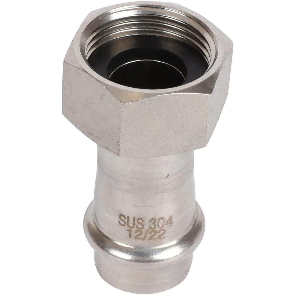 ROMMER RSS-0026-001834 ROMMER Переходник с накидной гайкой-ВР, 18х3/4, из нержавеющей стали прессовой ROMMER RSS-0026-001834 ROMMER Переходник с накидной гайкой-ВР, 18х3/4, из нержавеющей стали прессовой