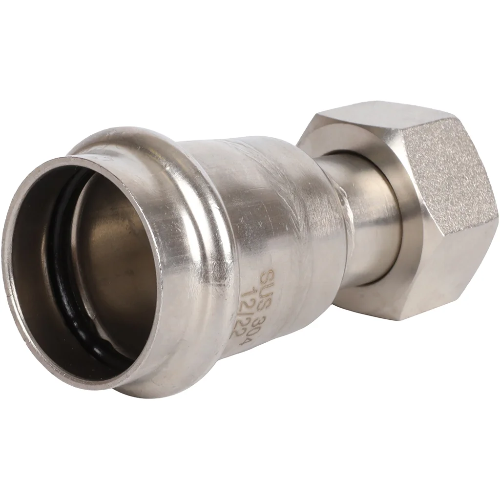 ROMMER RSS-0026-002834 ROMMER Переходник с накидной гайкой-ВР, 28х3/4, из нержавеющей стали прессовой ROMMER RSS-0026-002834 ROMMER Переходник с накидной гайкой-ВР, 28х3/4, из нержавеющей стали прессовой