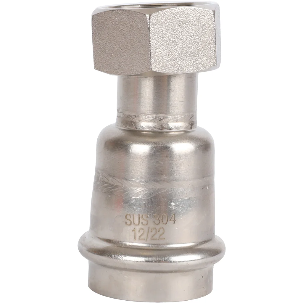 ROMMER RSS-0026-002834 ROMMER Переходник с накидной гайкой-ВР, 28х3/4, из нержавеющей стали прессовой ROMMER RSS-0026-002834 ROMMER Переходник с накидной гайкой-ВР, 28х3/4, из нержавеющей стали прессовой