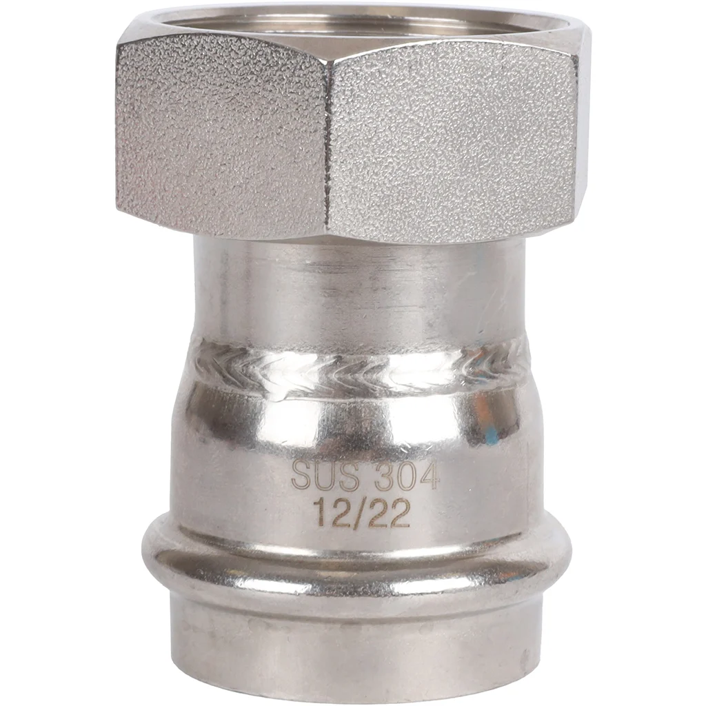 ROMMER RSS-0026-035114 ROMMER Переходник с накидной гайкой-ВР, 35х1 1/4, из нержавеющей стали прессовой ROMMER RSS-0026-035114 ROMMER Переходник с накидной гайкой-ВР, 35х1 1/4, из нержавеющей стали прессовой