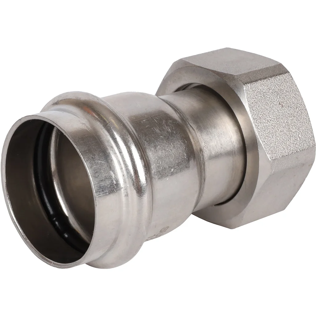 ROMMER RSS-0026-042112 ROMMER Переходник с накидной гайкой-ВР, 42х1 1/2, из нержавеющей стали прессовой ROMMER RSS-0026-042112 ROMMER Переходник с накидной гайкой-ВР, 42х1 1/2, из нержавеющей стали прессовой