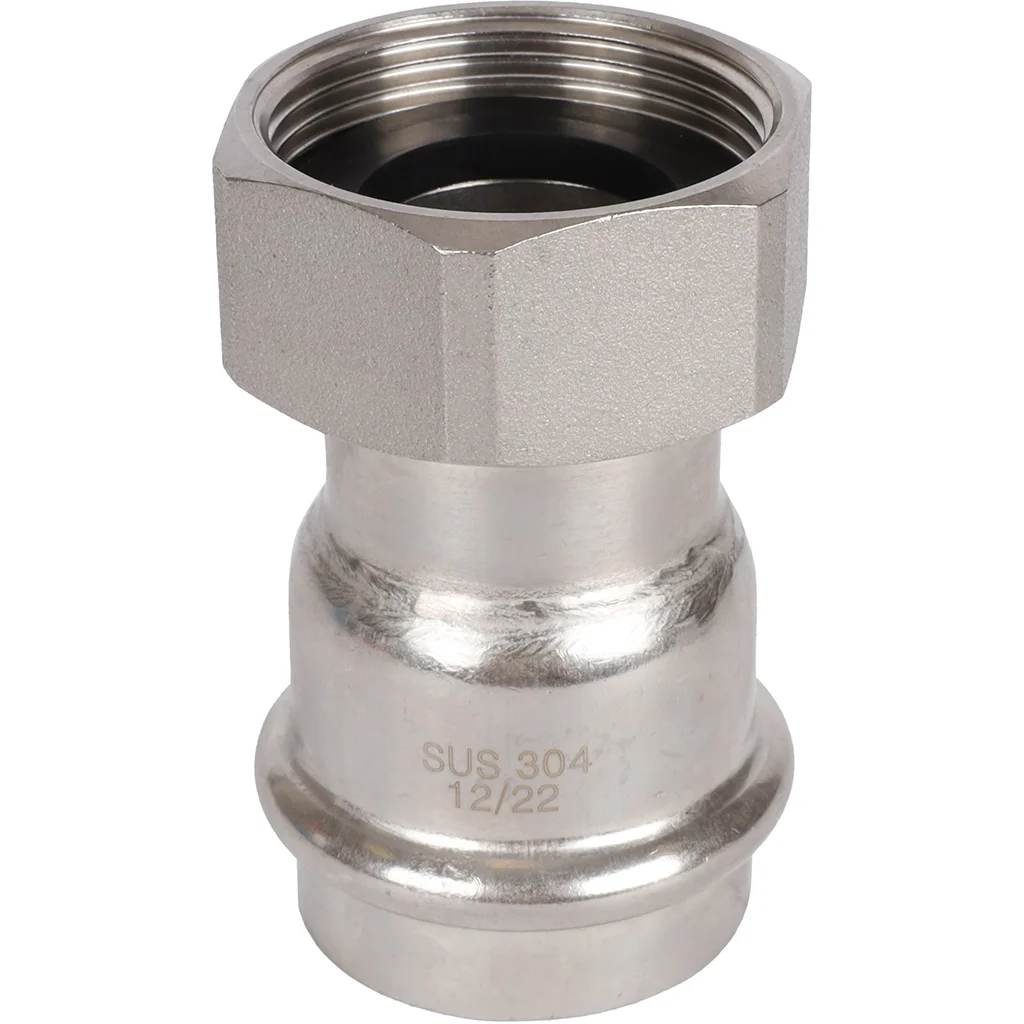 ROMMER RSS-0026-042112 ROMMER Переходник с накидной гайкой-ВР, 42х1 1/2, из нержавеющей стали прессовой ROMMER RSS-0026-042112 ROMMER Переходник с накидной гайкой-ВР, 42х1 1/2, из нержавеющей стали прессовой