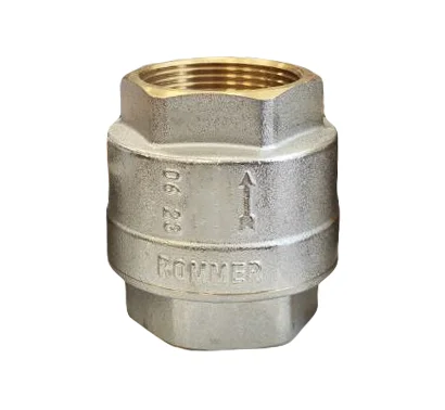 ROMMER RVC-0001-000040 ROMMER 11/2  Клапан обратный пружинный муфтовый с металлическим седлом
