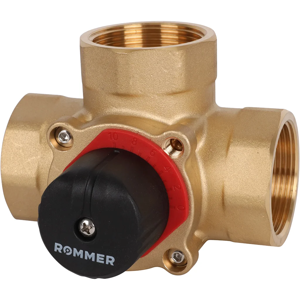 ROMMER 3-х ходовой смесительный клапан 1 1/2 KVs 25 ROMMER 3-х ходовой смесительный клапан 1 1/2 KVs 25