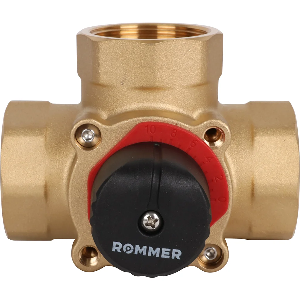 ROMMER 3-х ходовой смесительный клапан 1 1/2 KVs 25 ROMMER 3-х ходовой смесительный клапан 1 1/2 KVs 25