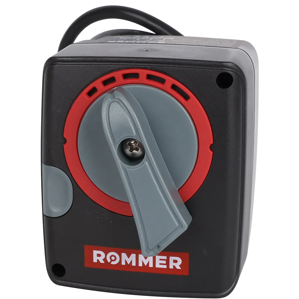 ROMMER RVM-0005-024001 Сервопривод 24V c регулировкой по сигналу 0-10V, 60s, 120s/90° ROMMER RVM-0005-024001 Сервопривод 24V c регулировкой по сигналу 0-10V, 60s, 120s/90°