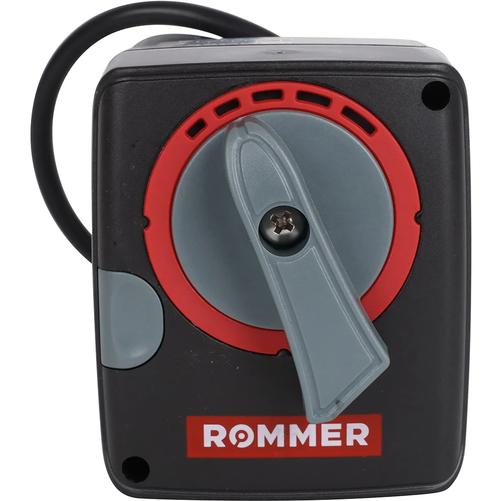 ROMMER RVM-0005-024001 Сервопривод 24V c регулировкой по сигналу 0-10V, 60s, 120s/90° ROMMER RVM-0005-024001 Сервопривод 24V c регулировкой по сигналу 0-10V, 60s, 120s/90°