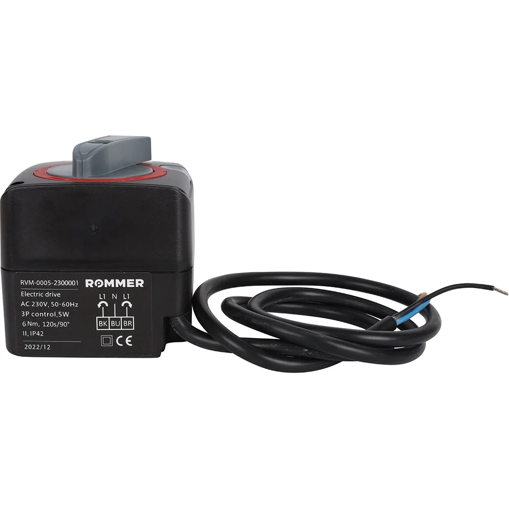 ROMMER RVM-0005-230001 Сервопривод 230V 120s ROMMER RVM-0005-230001 Сервопривод 230V 120s