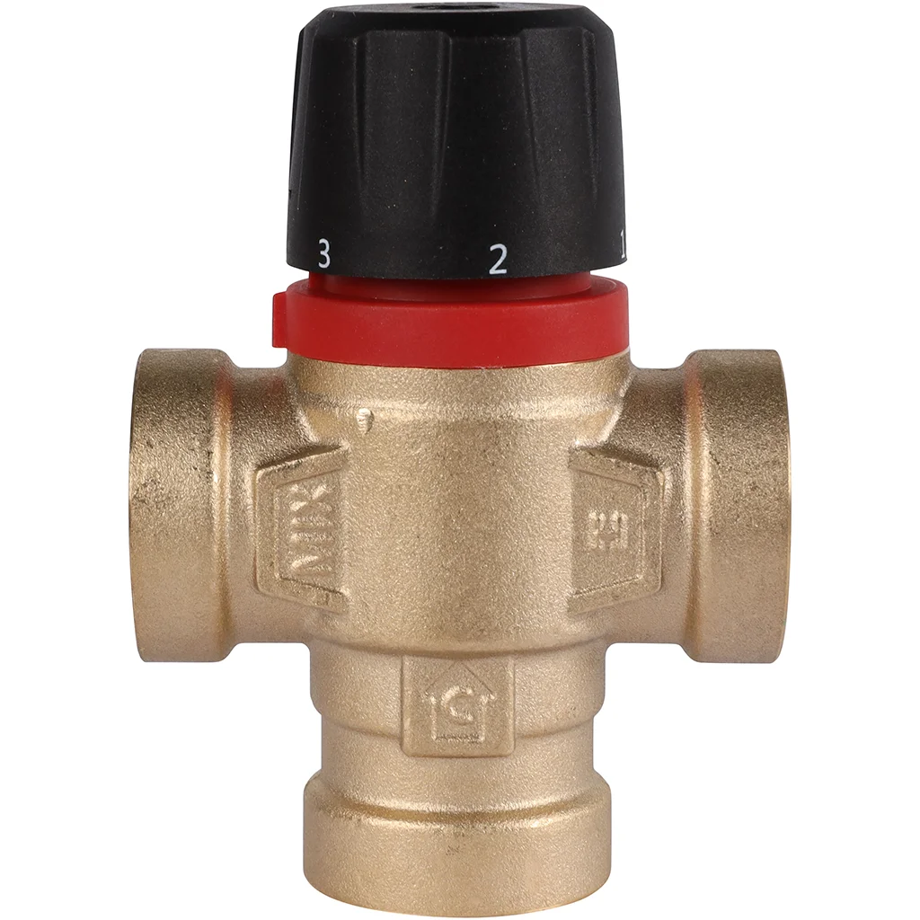 ROMMER RVM-0111-164320 Термостатический смесительный клапан для систем отопления и ГВС 3/4 ВР 20-43°С KV 1,6 (боковое смешивание) ROMMER RVM-0111-164320 Термостатический смесительный клапан для систем отопления и ГВС 3/4 ВР 20-43°С KV 1,6 (боковое смешивание)