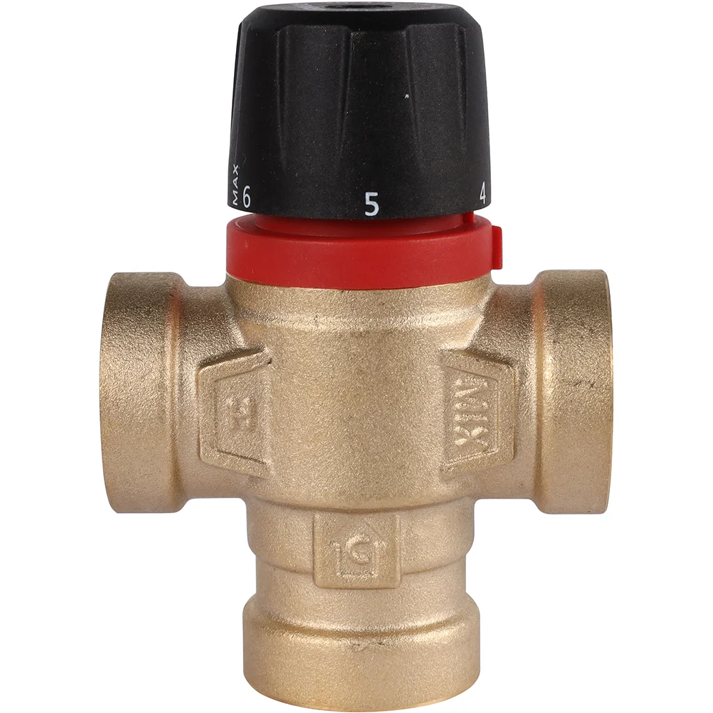 ROMMER RVM-0111-164320 Термостатический смесительный клапан для систем отопления и ГВС 3/4 ВР 20-43°С KV 1,6 (боковое смешивание) ROMMER RVM-0111-164320 Термостатический смесительный клапан для систем отопления и ГВС 3/4 ВР 20-43°С KV 1,6 (боковое смешивание)