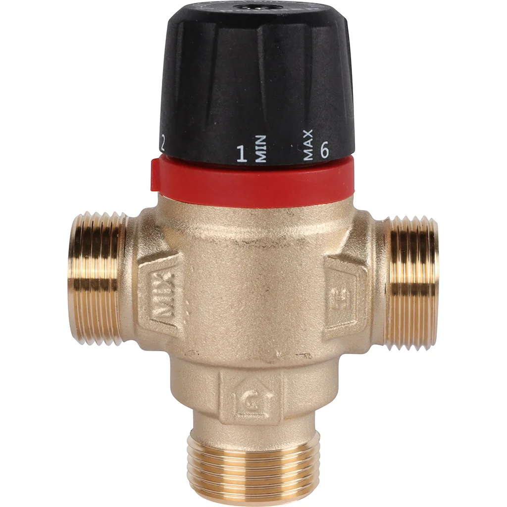 ROMMER RVM-0121-164320 Термостатический смесительный клапан для систем отопления и ГВС 3/4 НР 20-43°С KV 1,6 (боковое смешивание) ROMMER RVM-0121-164320 Термостатический смесительный клапан для систем отопления и ГВС 3/4 НР 20-43°С KV 1,6 (боковое смешивание)