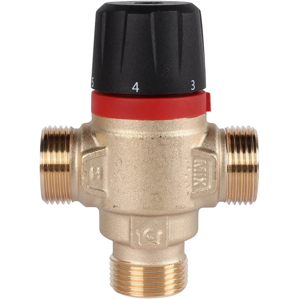 ROMMER RVM-0121-164320 Термостатический смесительный клапан для систем отопления и ГВС 3/4 НР 20-43°С KV 1,6 (боковое смешивание) ROMMER RVM-0121-164320 Термостатический смесительный клапан для систем отопления и ГВС 3/4 НР 20-43°С KV 1,6 (боковое смешивание)