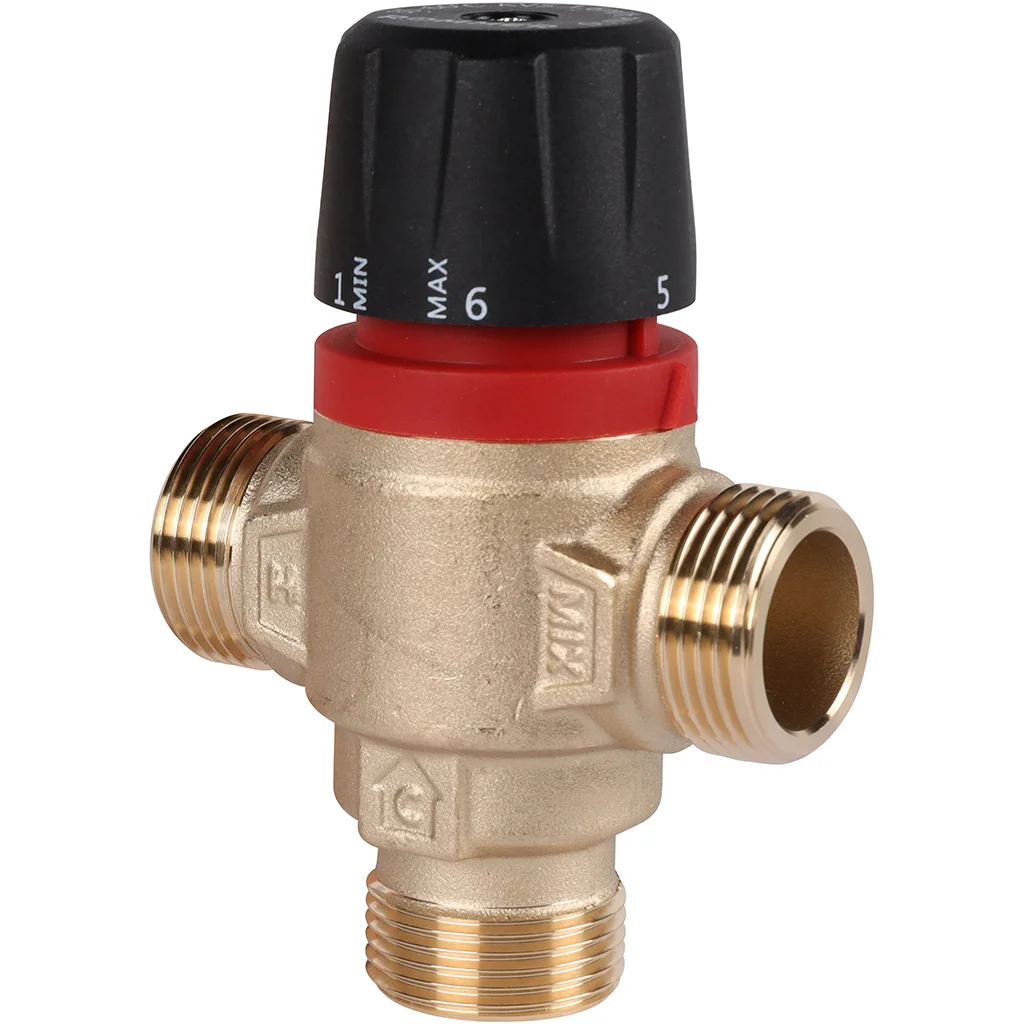 ROMMER RVM-0122-166020 Термостатический смесительный клапан для систем отопления и ГВС 3/4 НР 35-60°С KV 1,6 (боковое смешивание) ROMMER RVM-0122-166020 Термостатический смесительный клапан для систем отопления и ГВС 3/4 НР 35-60°С KV 1,6 (боковое смешивание)