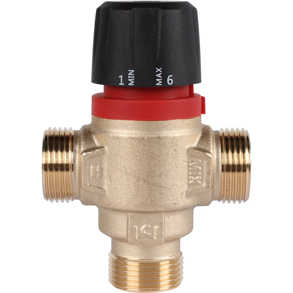 ROMMER RVM-0122-166020 Термостатический смесительный клапан для систем отопления и ГВС 3/4 НР 35-60°С KV 1,6 (боковое смешивание) ROMMER RVM-0122-166020 Термостатический смесительный клапан для систем отопления и ГВС 3/4 НР 35-60°С KV 1,6 (боковое смешивание)