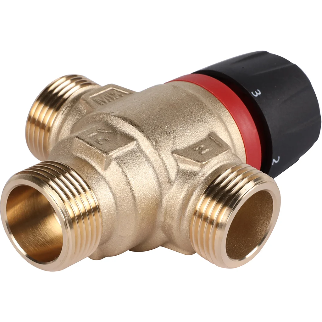 ROMMER RVM-0122-166020 Термостатический смесительный клапан для систем отопления и ГВС 3/4 НР 35-60°С KV 1,6 (боковое смешивание) ROMMER RVM-0122-166020 Термостатический смесительный клапан для систем отопления и ГВС 3/4 НР 35-60°С KV 1,6 (боковое смешивание)