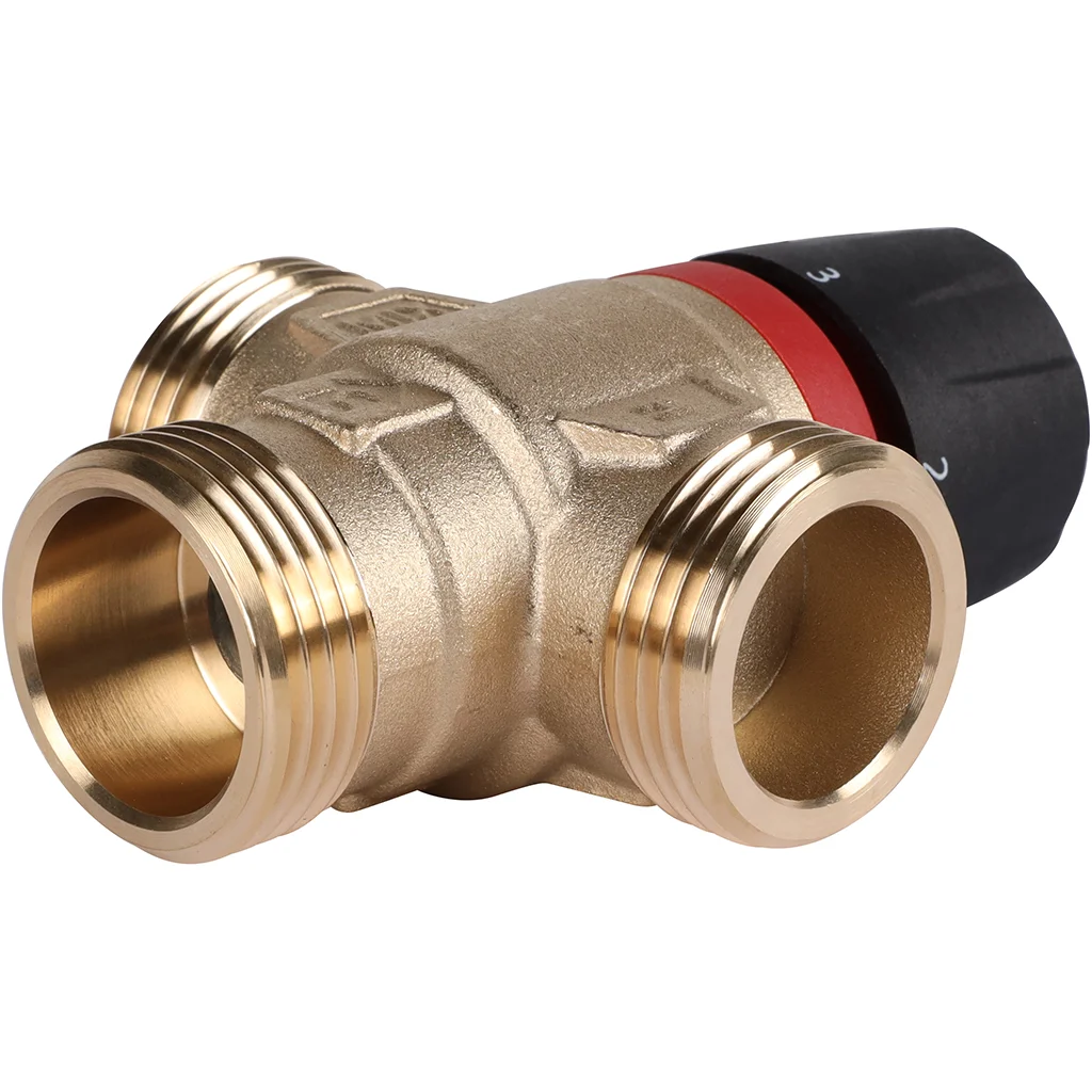 ROMMER RVM-0231-254325 Термостатический смесительный клапан для систем отопления и ГВС 1 НР 20-43°С KV 2,5 (боковое смешивание) ROMMER RVM-0231-254325 Термостатический смесительный клапан для систем отопления и ГВС 1 НР 20-43°С KV 2,5 (боковое смешивание)