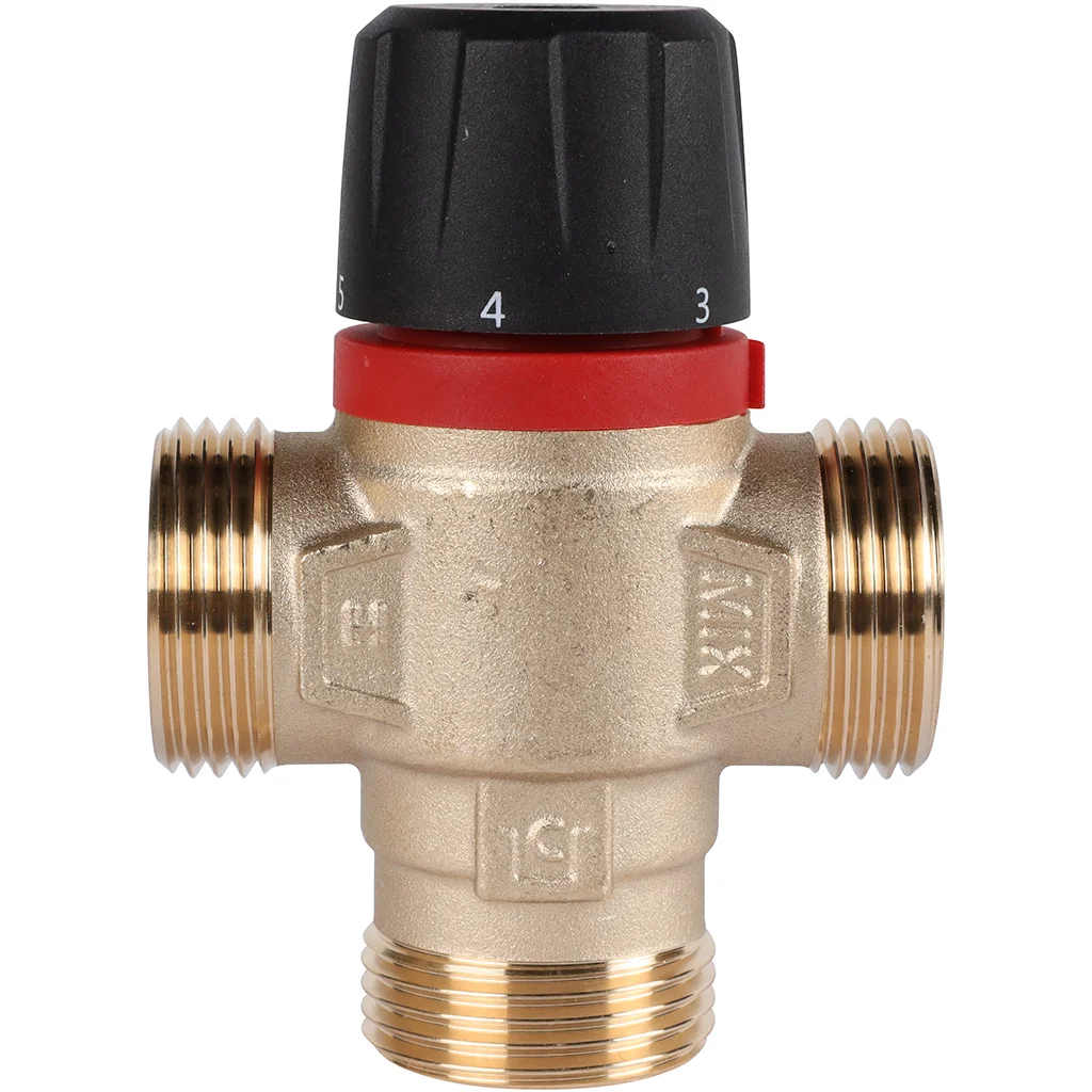 ROMMER RVM-0232-256025 Термостатический смесительный клапан для систем отопления и ГВС 1 НР 35-60°С KV 2,5 (боковое смешивание) ROMMER RVM-0232-256025 Термостатический смесительный клапан для систем отопления и ГВС 1 НР 35-60°С KV 2,5 (боковое смешивание)