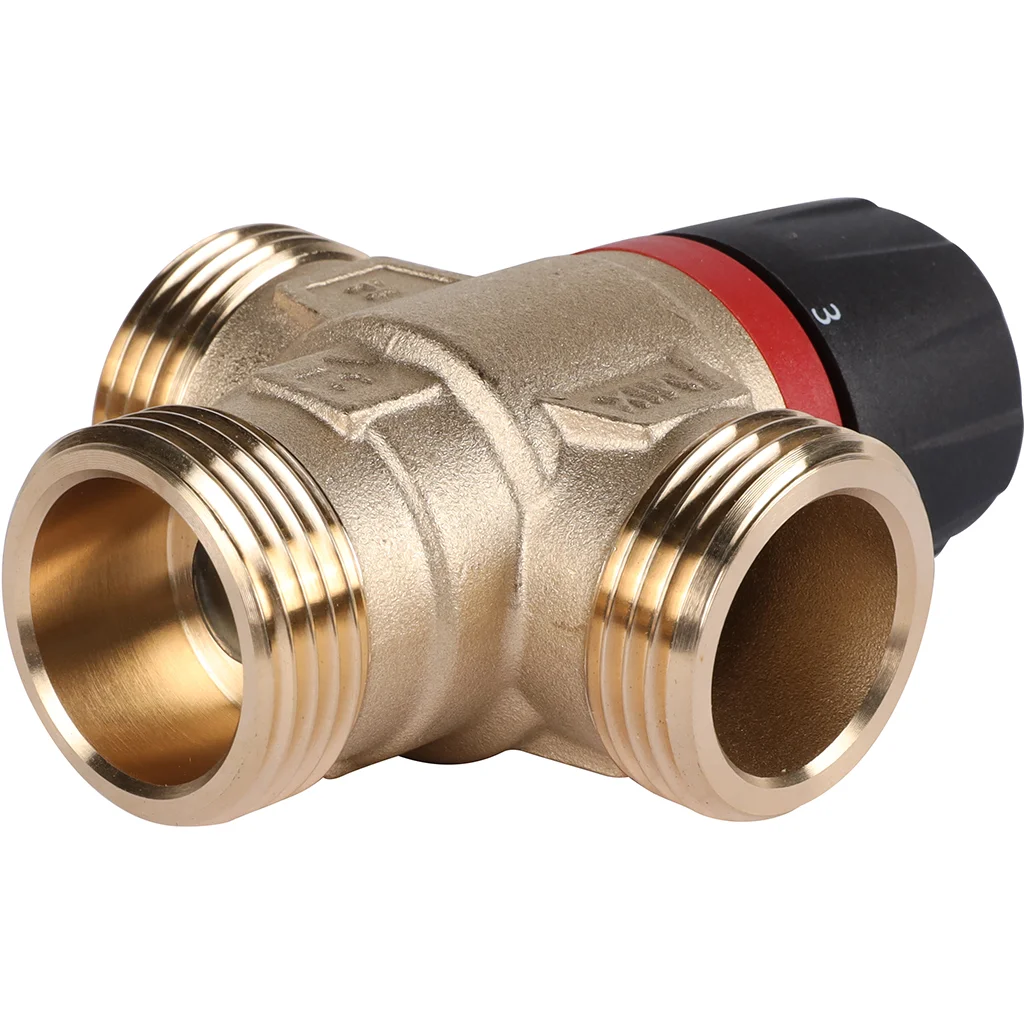 ROMMER RVM-0232-256025 Термостатический смесительный клапан для систем отопления и ГВС 1 НР 35-60°С KV 2,5 (боковое смешивание) ROMMER RVM-0232-256025 Термостатический смесительный клапан для систем отопления и ГВС 1 НР 35-60°С KV 2,5 (боковое смешивание)