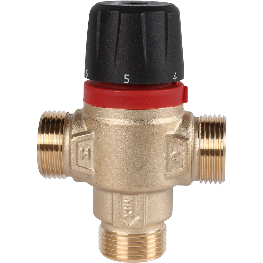 ROMMER RVM-1121-186520 Термостатический смесительный клапан для систем отопления и ГВС 3/4 НР 30-65°С KV 1,8 (центральное смешивание) ROMMER RVM-1121-186520 Термостатический смесительный клапан для систем отопления и ГВС 3/4 НР 30-65°С KV 1,8 (центральное смешивание)