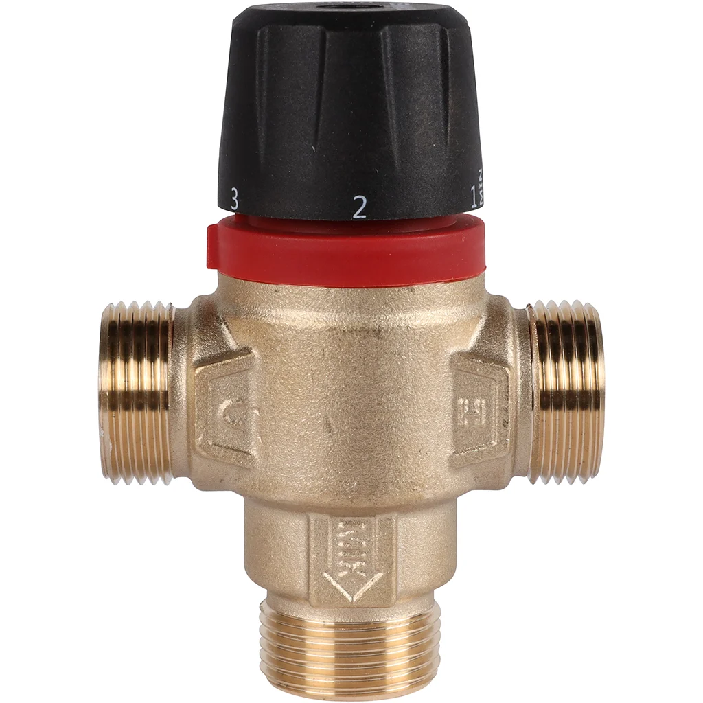 ROMMER RVM-1121-186520 Термостатический смесительный клапан для систем отопления и ГВС 3/4 НР 30-65°С KV 1,8 (центральное смешивание) ROMMER RVM-1121-186520 Термостатический смесительный клапан для систем отопления и ГВС 3/4 НР 30-65°С KV 1,8 (центральное смешивание)